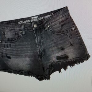 HT Denim vintage  cut off short 9